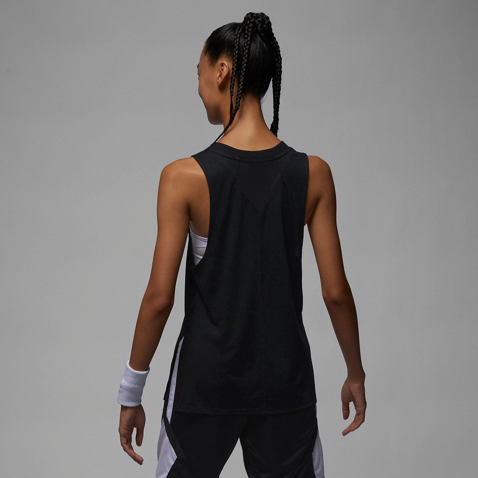 (WMNS) Air Jordan Sports Diamond Tank Top 'Black' FB4630-010 sold by KicksCrew product image thumbnail 4