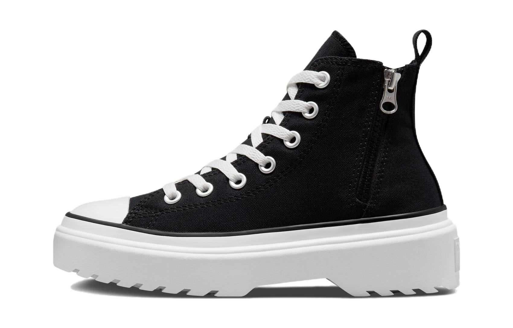 (GS) Converse Chuck Taylor All Star Lugged Lift Platform High 'Black White' A03011C sold by KicksCrew product image thumbnail 2