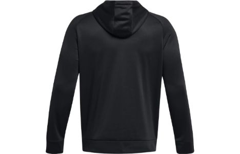 Under Armour Fleece Logo Hoodie 'Black Grey' 1379854-001 sold by KicksCrew