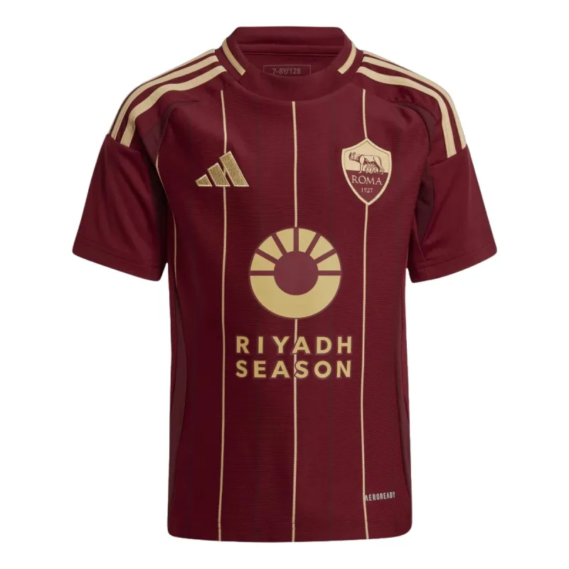 (GS) adidas AS Roma 24/25 Home Jersey 'Burgundy' IS5846 sold by KicksCrew