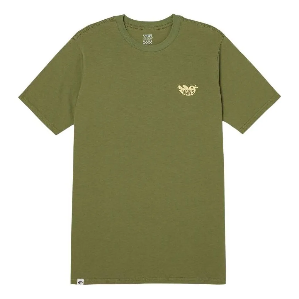 (WMNS) Vans Buzz Graphic T-Shirt 'Green' VN000C0TZBF sold by KicksCrew