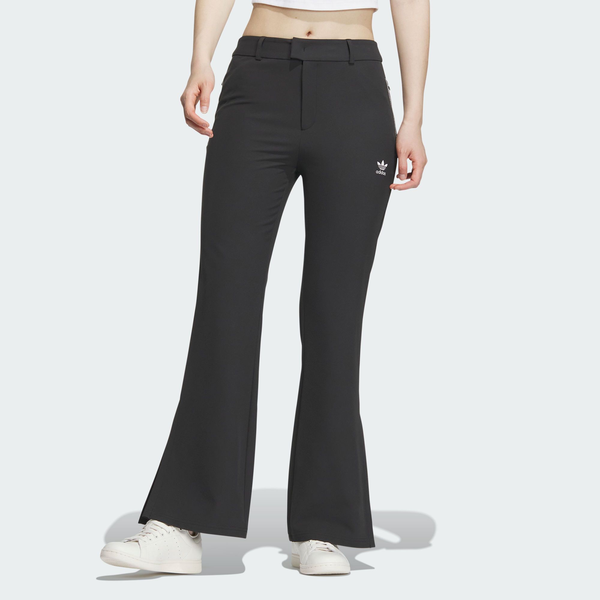 (WMNS) Adidas Originals MC Flare Pants 'Black' IN1036 sold by KicksCrew product image thumbnail 2