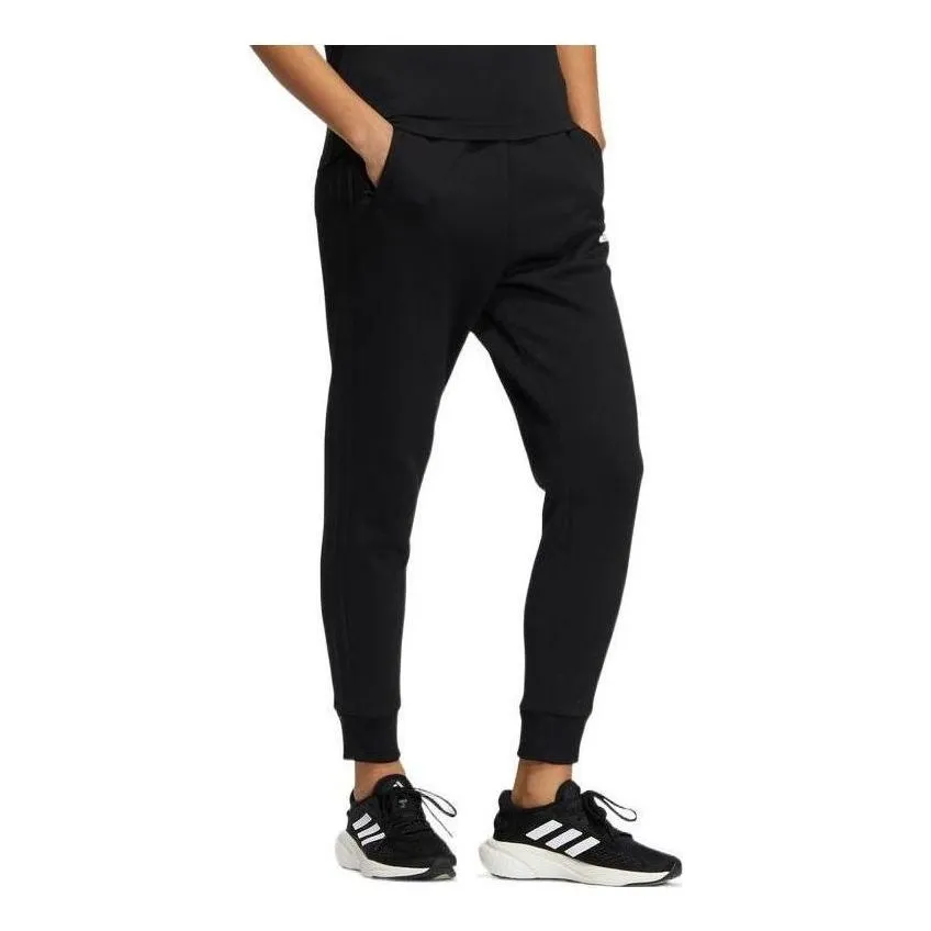 (WMNS) adidas Must Haves 3-Stripes Doubleknit Joggers 'Black' HM7072 sold by KicksCrew product image thumbnail 2