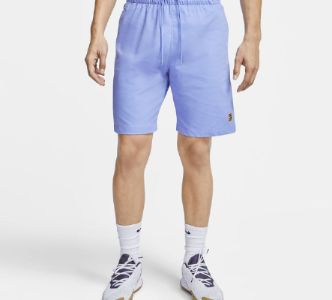 Nike Court Heritag Drawstring Shorts Light Blue BV0762-478 sold by KicksCrew