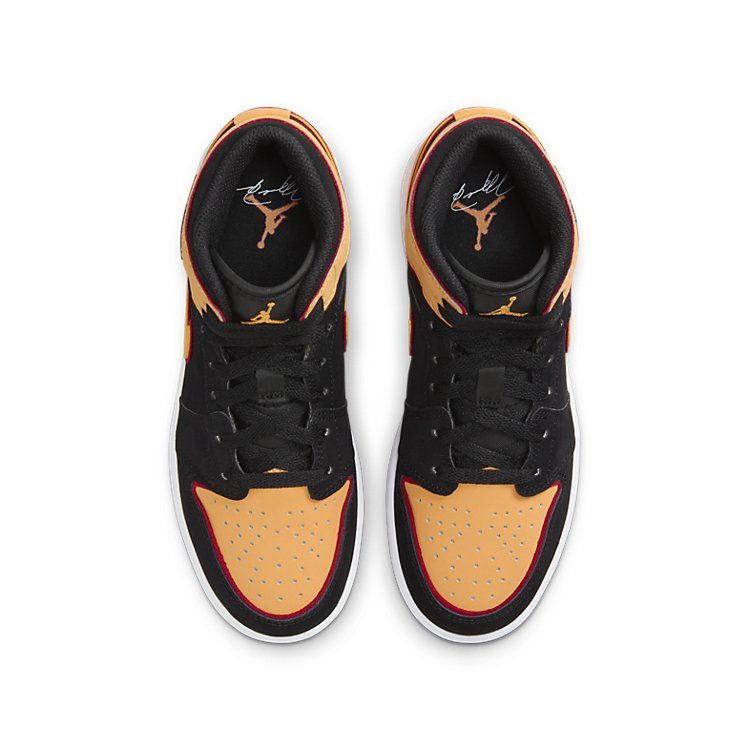 (GS) Air Jordan 1 Mid SE 'Vivid Orange' FJ4924-008 sold by KicksCrew product image thumbnail 3