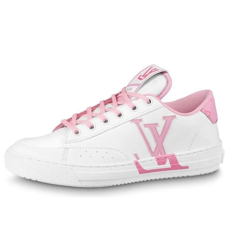 (WMNS) LOUIS VUITTON Charlie Sneakers 'White Pink' 1AAC95 sold by KicksCrew