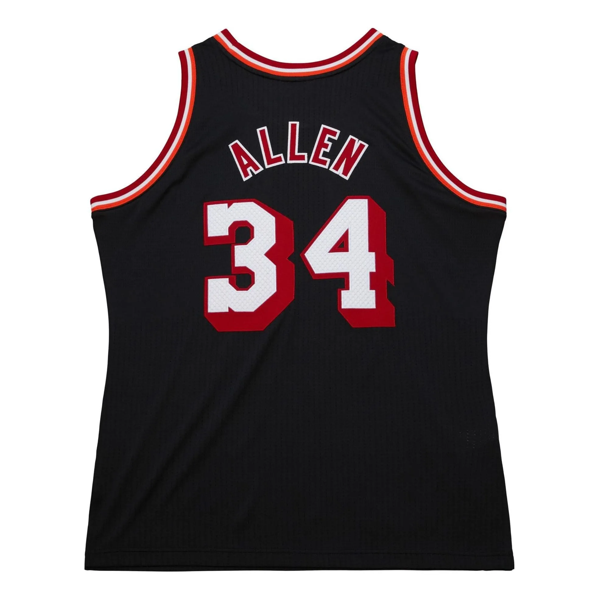 Mitchell & Ness x Miami Heat Dark HWC 2013-14 Jersey 'Ray Allen 34' AJY46495-MHE13RALBLCK sold by KicksCrew product image thumbnail 2