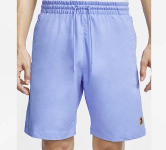Nike Court Heritag Drawstring Shorts Light Blue BV0762-478 sold by KicksCrew