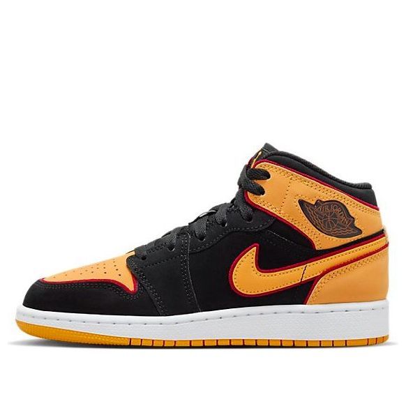 (GS) Air Jordan 1 Mid SE 'Vivid Orange' FJ4924-008 sold by KicksCrew