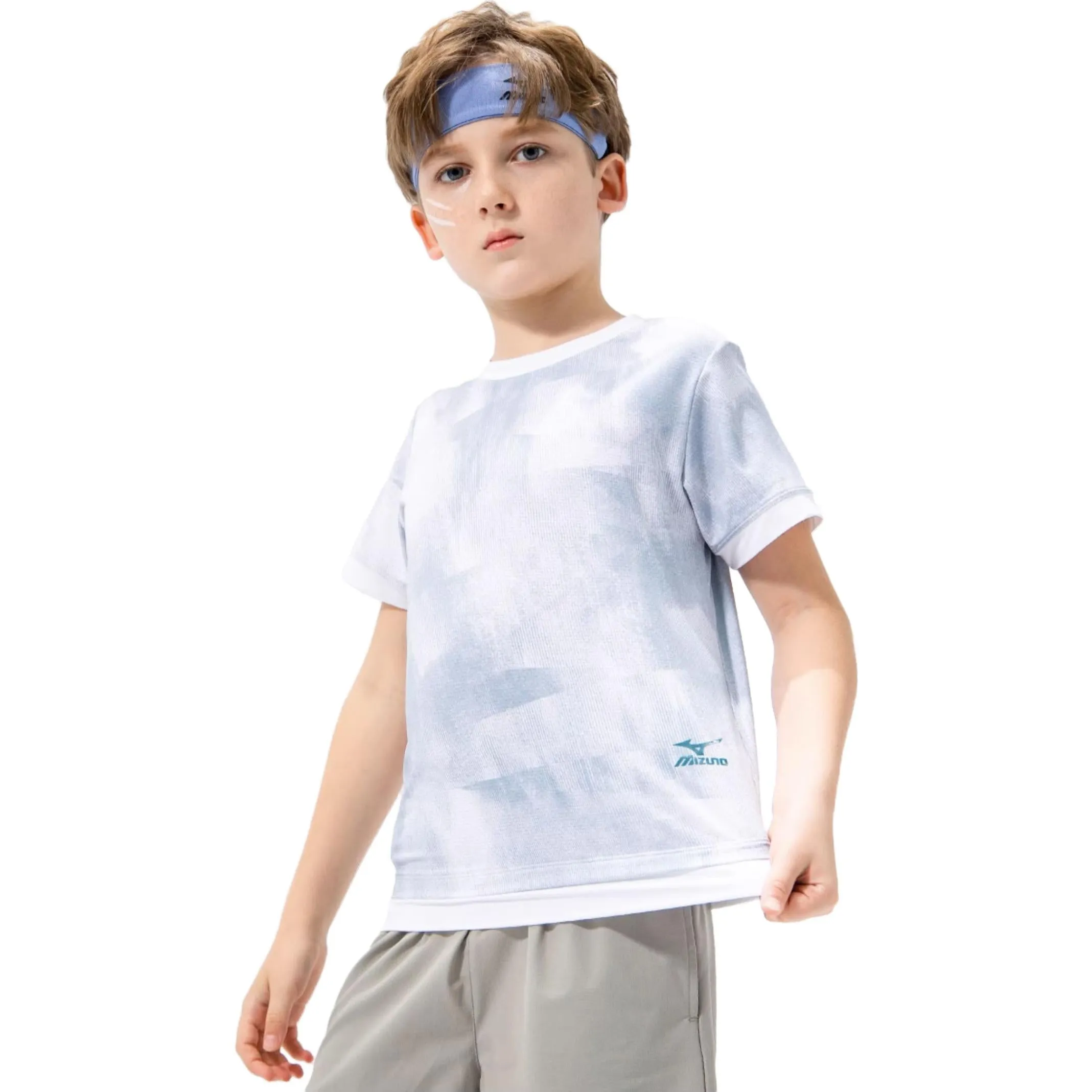 (GS) Mizuno Sportswear T-shirt 'Grey' T1242 sold by KicksCrew product image thumbnail 4