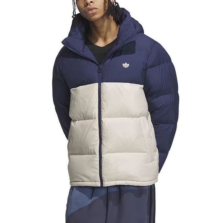adidas Originals Down Jacket 'Blue White' IU4778 sold by KicksCrew product image thumbnail 2