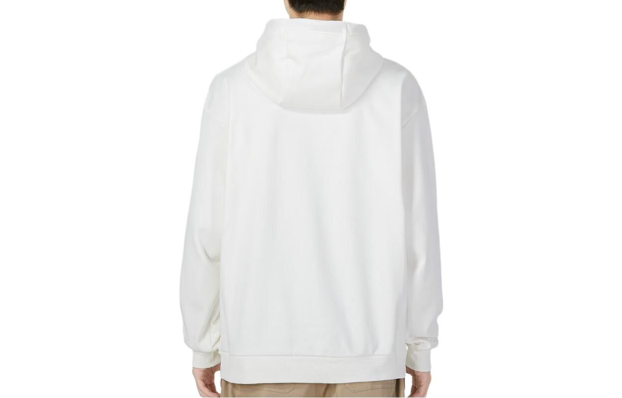 New Balance Logo Print Hoodie 'White' 5CC44623-IV sold by KicksCrew product image thumbnail 2