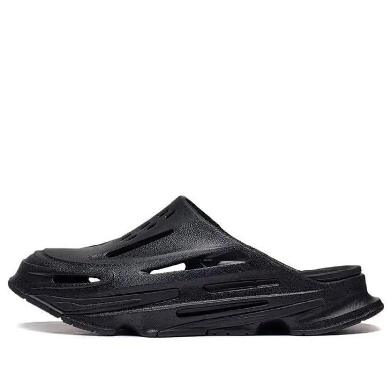 Li-Ning CF XingShan Slides 'Black' AGLT077-6 sold by KicksCrew