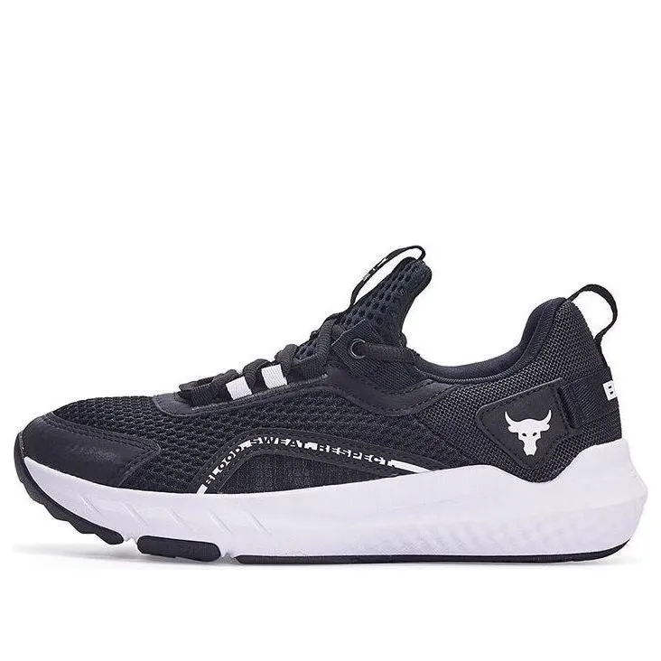 (GS) Under Armour Project Rock BSR 3 'Black White' 3026767-001 sold by KicksCrew