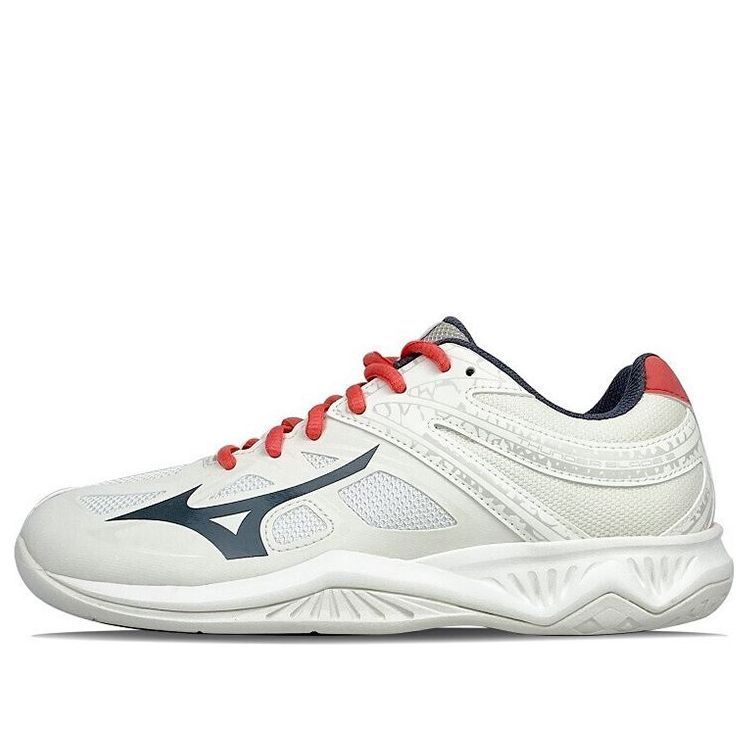 (WMNS) Mizuno Thunder Blade 2 Shoes 'White Red Grey' V1GC197055 sold by KicksCrew