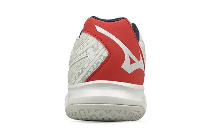 (WMNS) Mizuno Thunder Blade 2 Shoes 'White Red Grey' V1GC197055 sold by KicksCrew product image thumbnail 4
