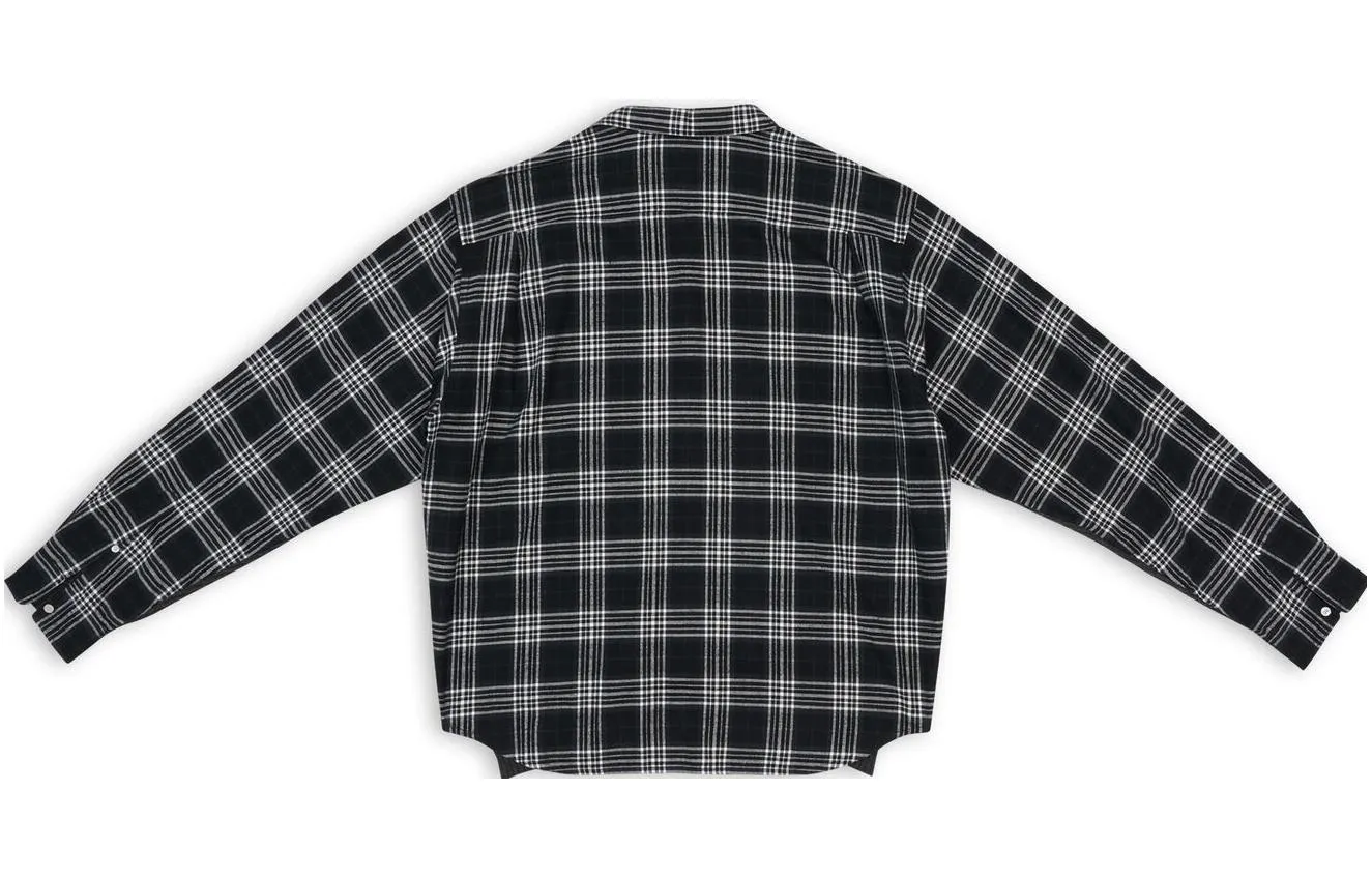 Balenciaga Hybrid V-Neck Shirt 'Anthracite Black White' 704271T41301163 sold by KicksCrew product image thumbnail 2