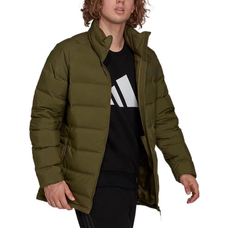 adidas Terrex HELIONIC Mid Jacket 'Focus Olive' GT9197 sold by KicksCrew product image thumbnail 2