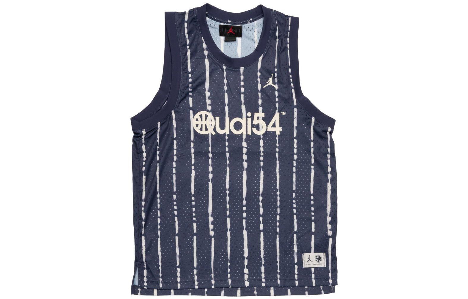 Air Jordan Quai 54 Sport Mesh Jersey 'Blue' DV6793-511 sold by KicksCrew product image thumbnail 2