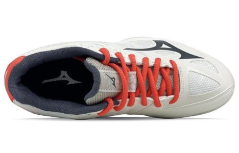 (WMNS) Mizuno Thunder Blade 2 Shoes 'White Red Grey' V1GC197055 sold by KicksCrew