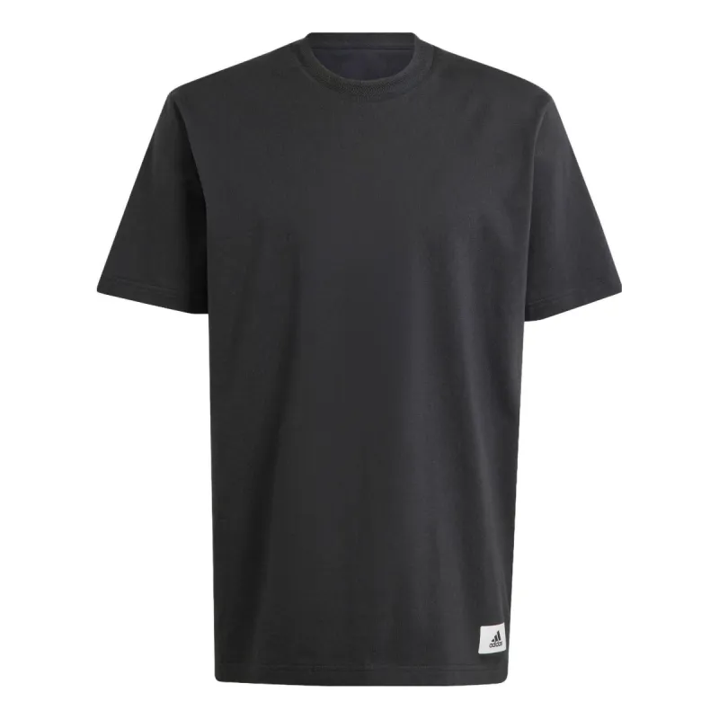 adidas Lounge Tee 'Black' IB6165 sold by KicksCrew