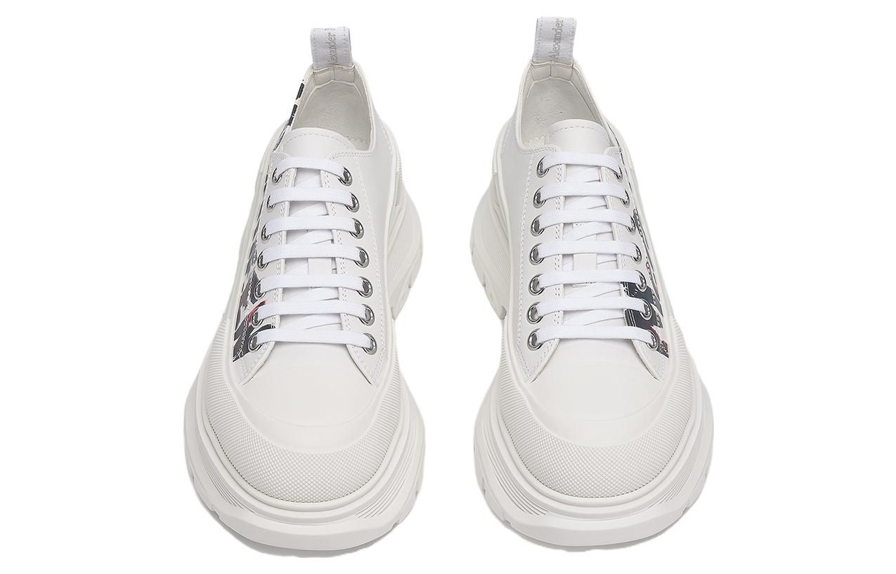 Alexander McQueen Tread Slick Lace-up Shoes 'White Multi' 711108WIATC9583 sold by KicksCrew product image thumbnail 2