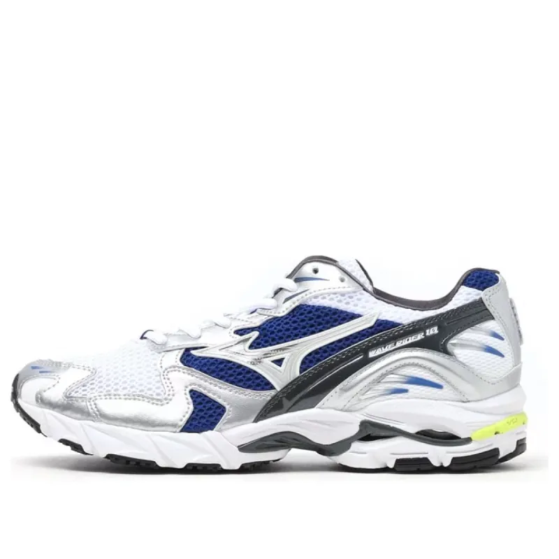 Mizuno Wave Rider 10 'White Silver Blue' D1GA210406 sold by KicksCrew