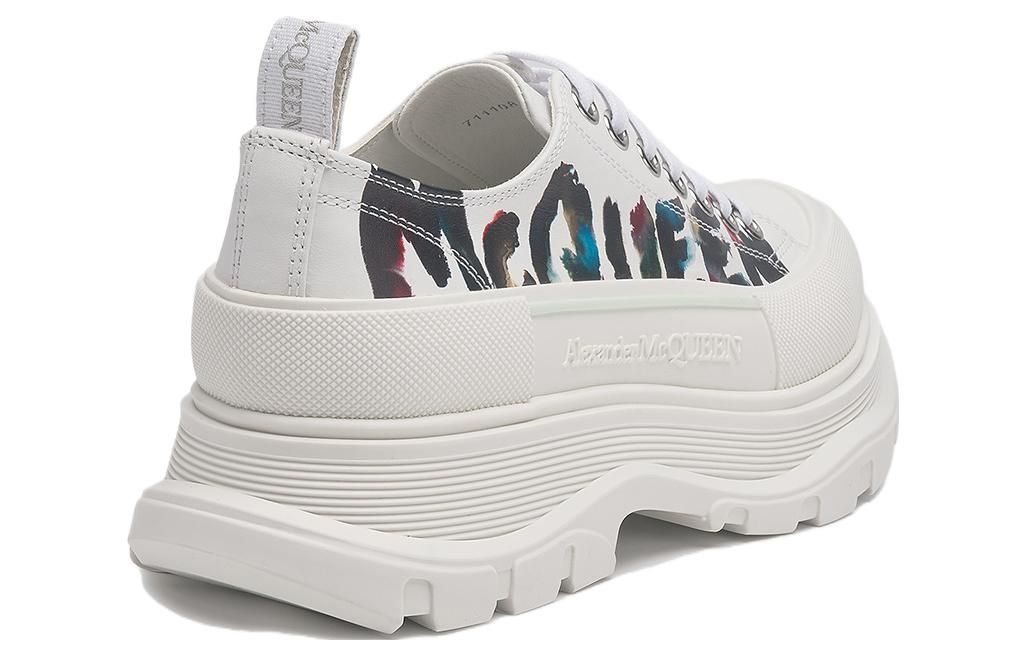 Alexander McQueen Tread Slick Lace-up Shoes 'White Multi' 711108WIATC9583 sold by KicksCrew product image thumbnail 3
