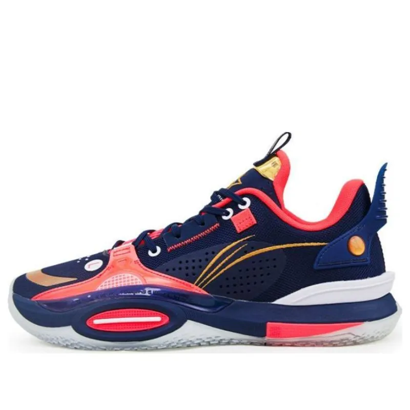 Li-Ning Wade All City 10 Low 'Dark Blue Red' ABAS009-25 sold by KicksCrew