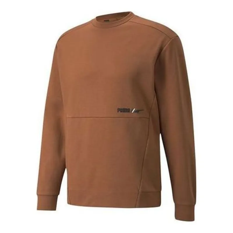 Puma Winterized Crew Logo 'Tan' 846545-17 sold by KicksCrew