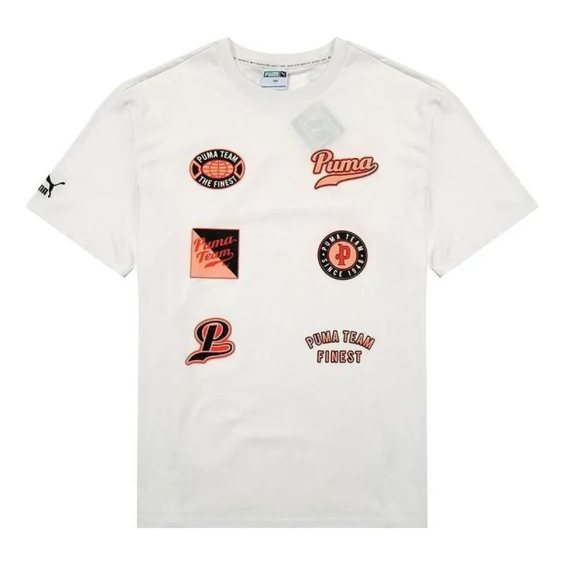 Puma Team Statement Short Sleeve 'White' 536921-65 sold by KicksCrew