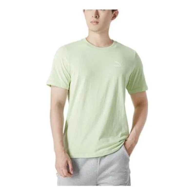 Puma Classics Summer Resort Graphic Tee 'Green' 536918-36 sold by KicksCrew