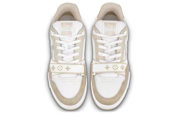 LOUIS VUITTON LV Trainer 'White Beige Velcro' 1A9ZC2 sold by KicksCrew product image thumbnail 2