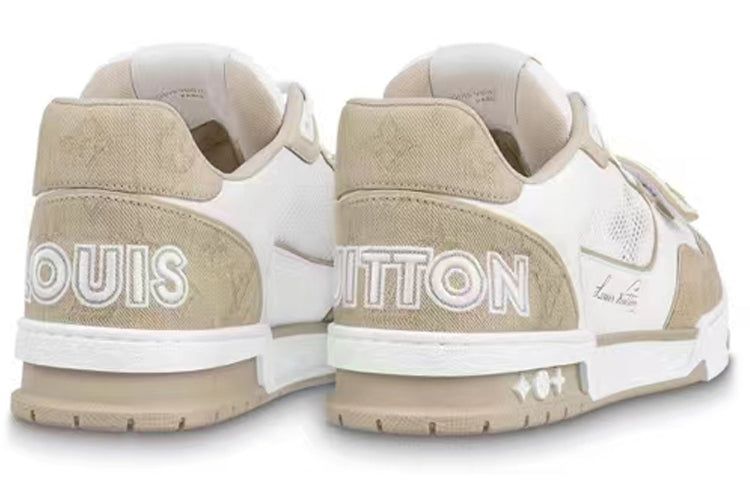 LOUIS VUITTON LV Trainer 'White Beige Velcro' 1A9ZC2 sold by KicksCrew product image thumbnail 3