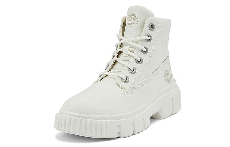 (WMNS) Timberland Greyfield Canvas Boot 'White' A2JFQW sold by KicksCrew product image thumbnail 3