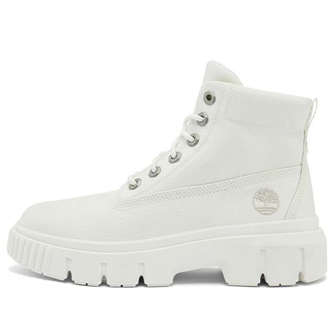 (WMNS) Timberland Greyfield Canvas Boot 'White' A2JFQW sold by KicksCrew