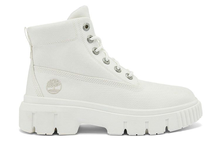 (WMNS) Timberland Greyfield Canvas Boot 'White' A2JFQW sold by KicksCrew product image thumbnail 2