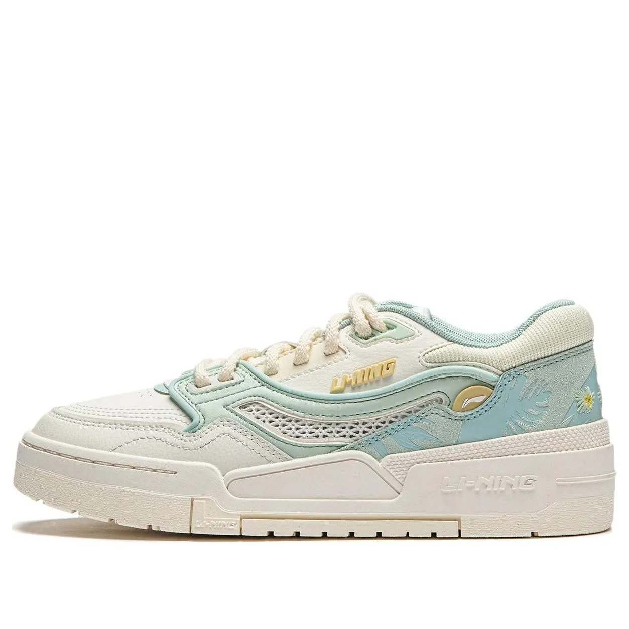 (WMNS) Li-Ning 001 BTC 'Beige Blue' AGCU054-2 sold by KicksCrew