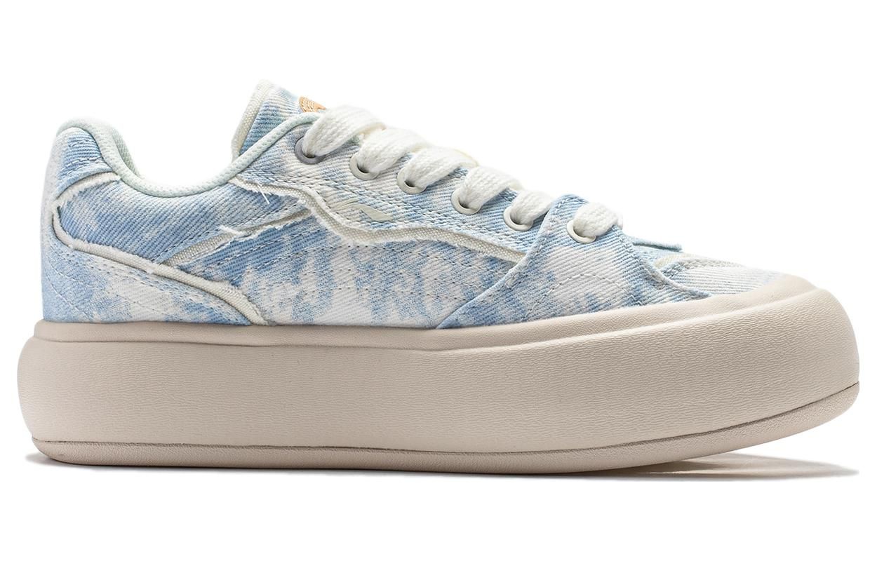 (WMNS) Li-Ning Puff Platform 'Denim Blue Beige' AZGT026-10 sold by KicksCrew product image thumbnail 2
