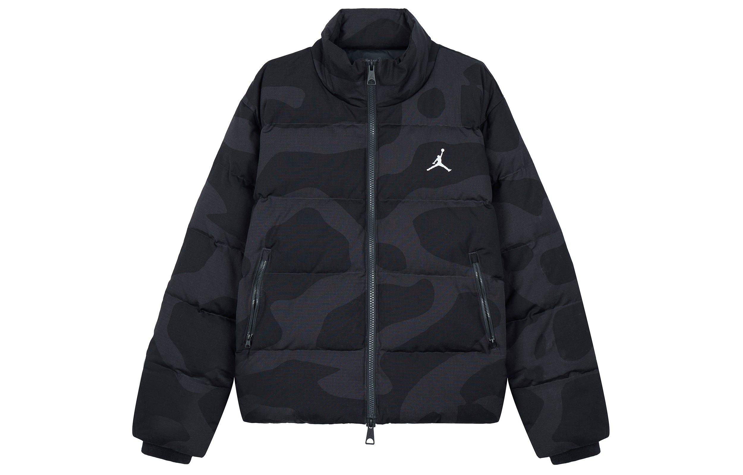 Air Jordan Flight Heritage Down Jacket Asia Sizing 'Black' FB6989-045 sold by KicksCrew product image thumbnail 2