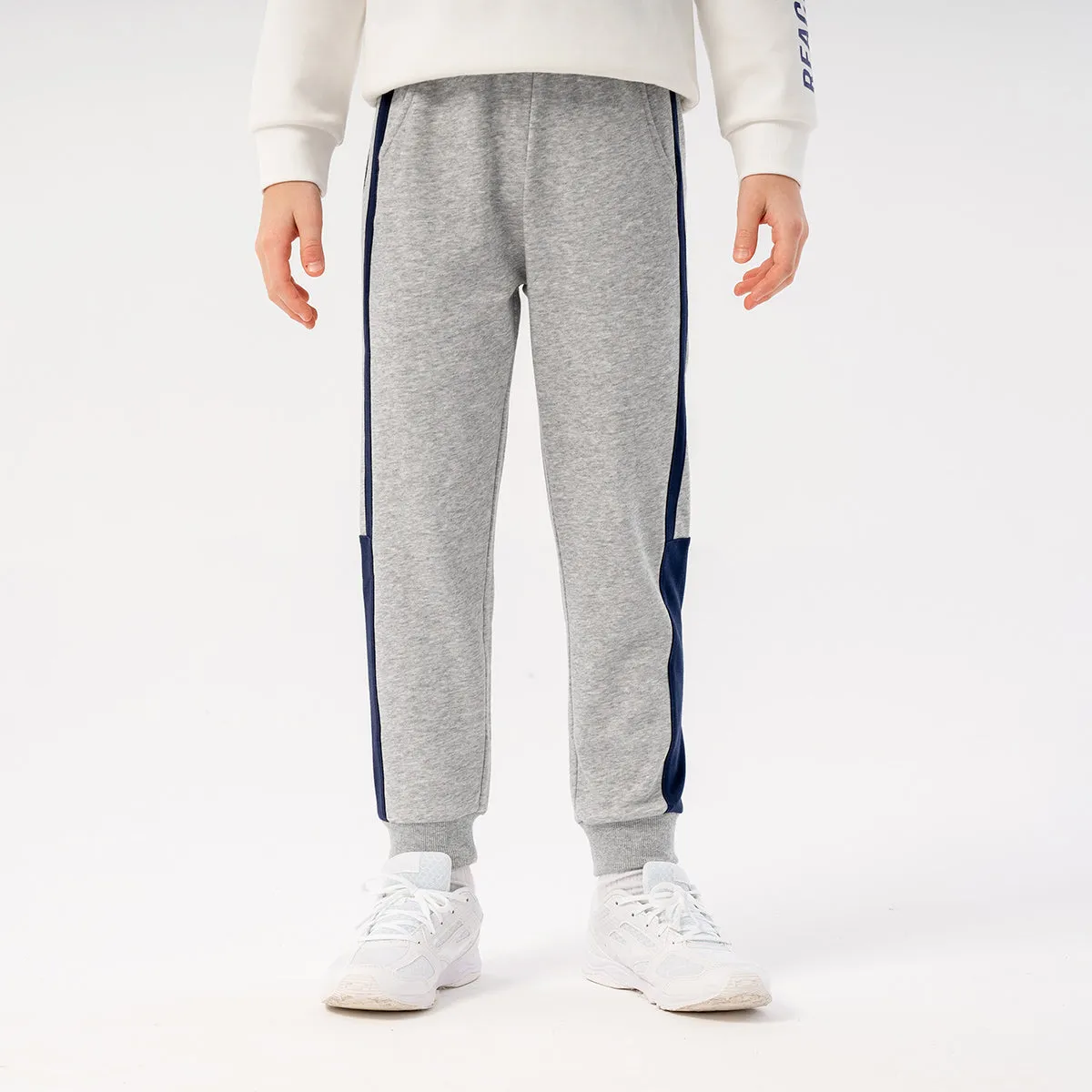 (GS) Mizuno Sportswear Casual Pants 'Grey' 32CF3909 sold by KicksCrew product image thumbnail 3