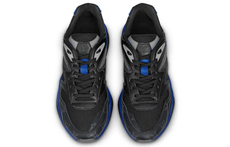 LOUIS VUITTON Trail Sneakers 'Black Blue' 1A7QVF sold by KicksCrew product image thumbnail 3