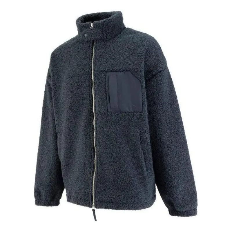 Puma MMQ Sherpa Fleece Jacket 'Navy' 536625-43 sold by KicksCrew
