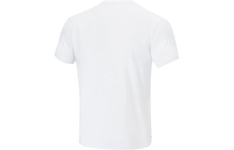 Li-Ning Classic Plain Short Sleeve T-shirt 'White' ATST577-2 sold by KicksCrew