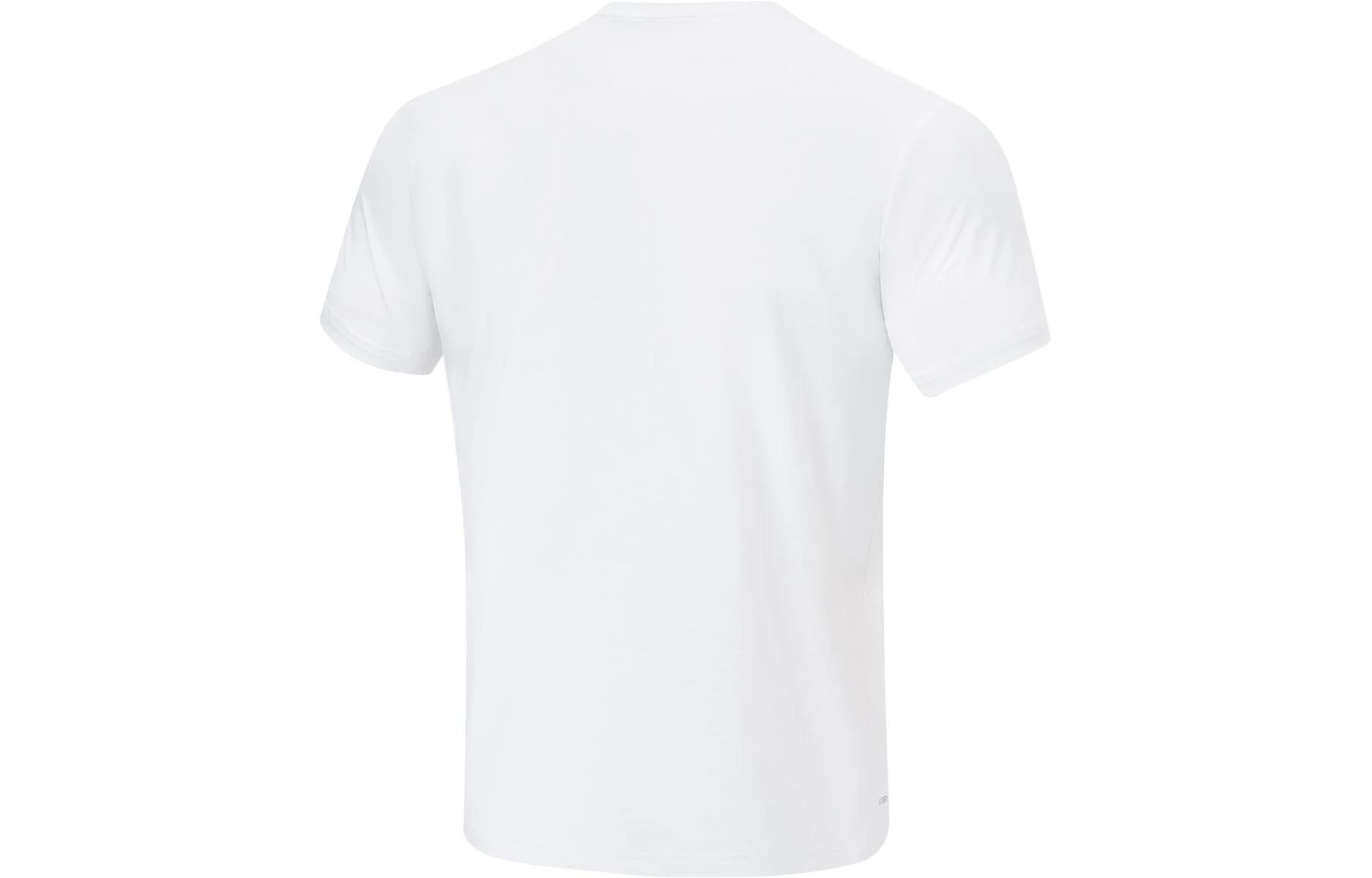 Li-Ning Classic Plain Short Sleeve T-shirt 'White' ATST577-2 sold by KicksCrew product image thumbnail 2