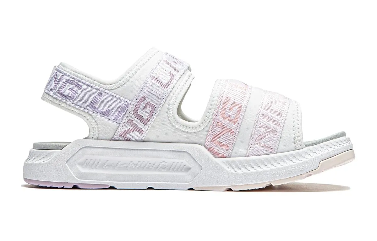 (GS) Li-Ning Coca Young 'White Pink Lavender' YKUU006-2 sold by KicksCrew product image thumbnail 2