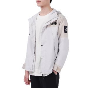 THE NORTH FACE Logo Mountain Windbreaker Jacket 'White' NF0A81NO-FN4 sold by KicksCrew
