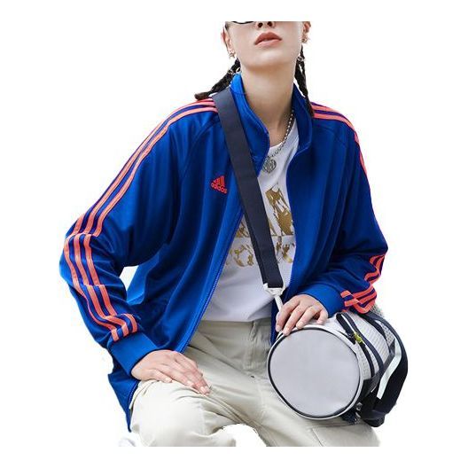adidas Originals 3-Stripes Jacket 'Blue Red' TR30JR-BUOG sold by KicksCrew