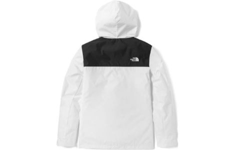 THE NORTH FACE Logo Mountain Windbreaker Jacket 'White' NF0A81NO-FN4 sold by KicksCrew