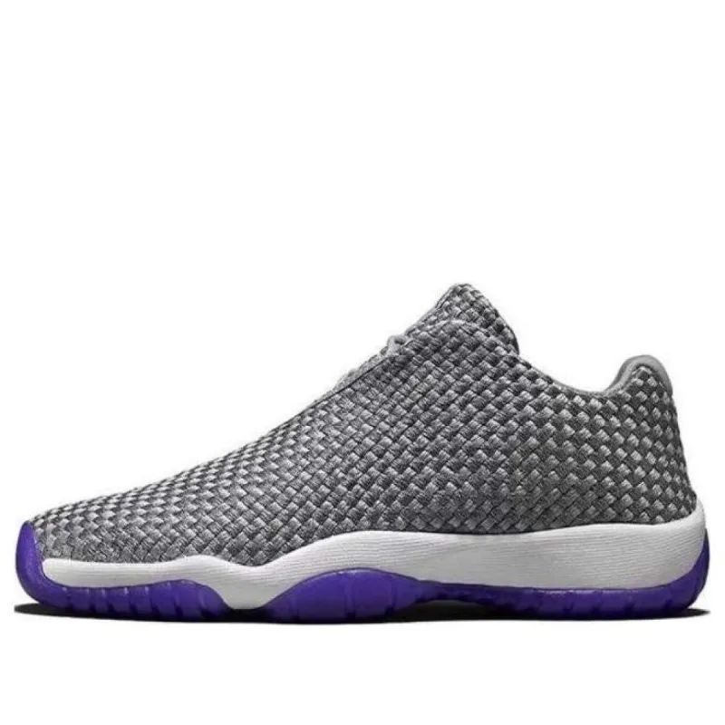 (GS) Air Jordan Future Low 'Wolf Grey Court Purple' 724814-039 sold by KicksCrew
